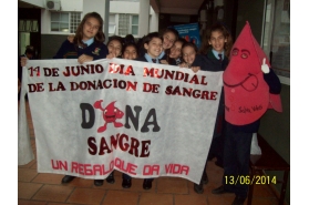 DONAR SANGRE, TAMBIÉN SALVA VIDAS - Proyecto institucional (6to. grado A y B)